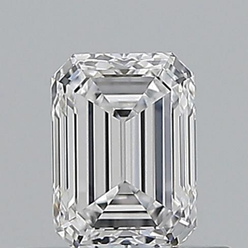 0.51 carat D-VVS1 Natūralus Emerald Deimantas (1)