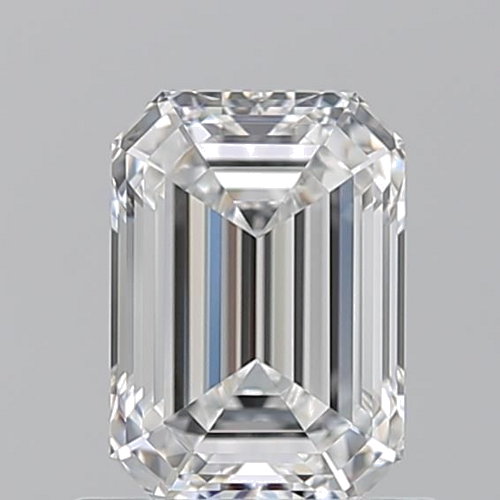 1.02 carat F-VVS2 Natūralus Emerald Deimantas (1)