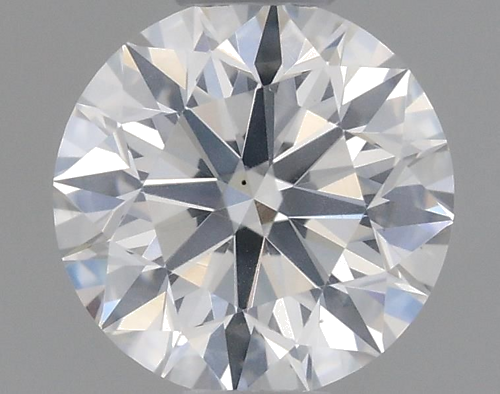 0.41 carat F-SI1 Excellent cut Natūralus Round Deimantas (1)