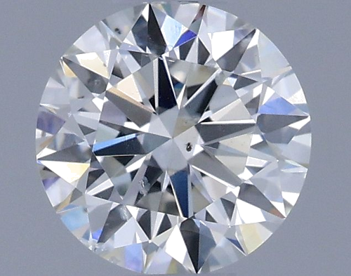 0.6 carat F-SI2 Excellent cut Natūralus Round Deimantas (1)