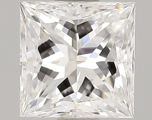 0.5 carat F-IF Natūralus Princess Deimantas (1)