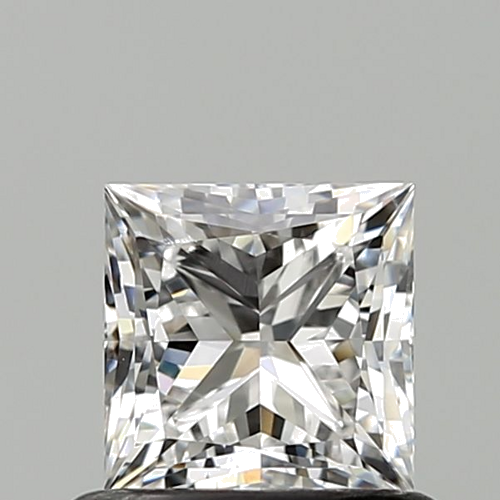 0.7 carat D-VS2 Natūralus Princess Deimantas (1)