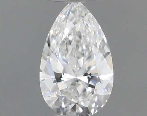0.18 carat F-VS1 Natūralus Pear Deimantas (1)