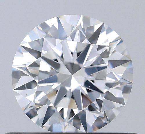 0.59 carat E-SI1 Excellent cut Natūralus Round Deimantas (1)