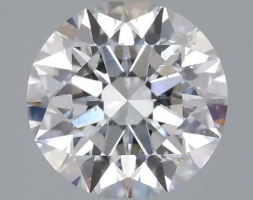 0.59 carat F-SI2 Excellent cut Natūralus Round Deimantas (1)