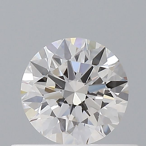 0.44 carat F-VVS1 Excellent cut Natūralus Round Deimantas (1)