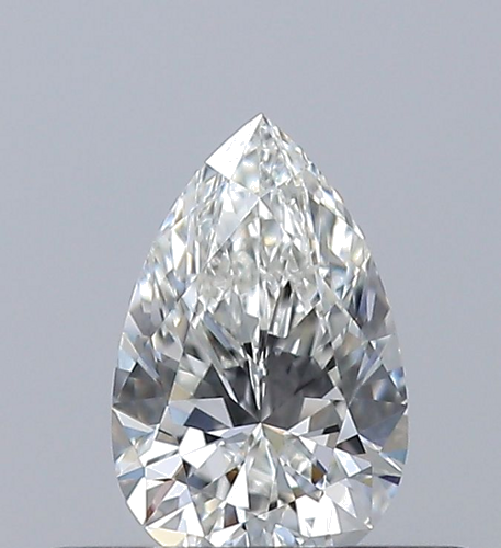 0.31 carat H-VVS1 Natūralus Pear Deimantas (1)