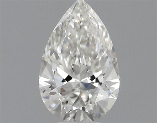 0.35 carat H-VVS1 Natūralus Pear Deimantas (1)