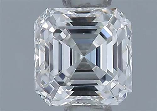 0.5 carat H-VVS1 Natūralus Asscher Deimantas (1)