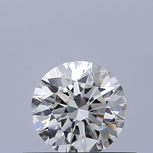 0.41 carat I-SI1 Excellent cut Natūralus Round Deimantas (1)