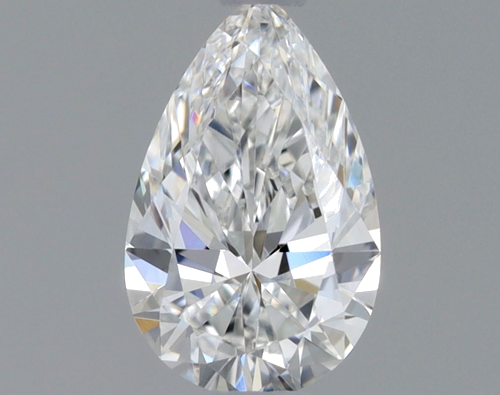 0.3 carat E-IF Natūralus Pear Deimantas (1)