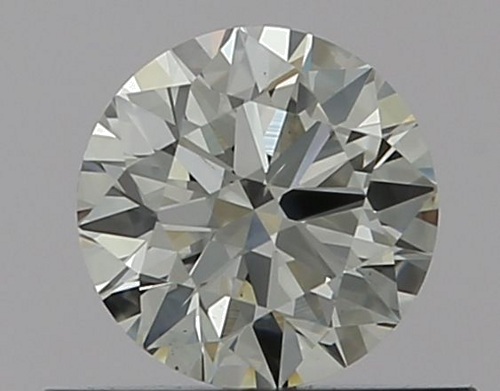 0.43 carat H-SI1 Excellent cut Natūralus Round Deimantas (1)