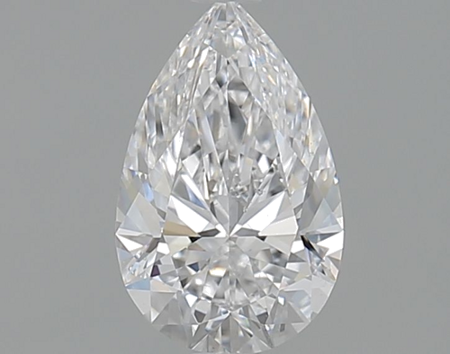 1.01 carat D-SI1 Natūralus Pear Deimantas (1)