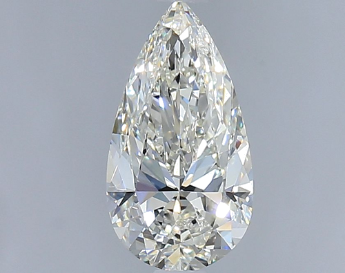 1.0 carat I-VS2 Natūralus Pear Deimantas (1)