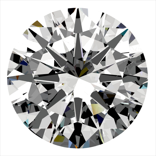 0.3 carat E-VS2 Very Good cut Natūralus Round Deimantas (1)