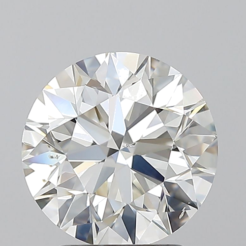2.5 carat H-SI1 Excellent cut Natūralus Round Deimantas (1)