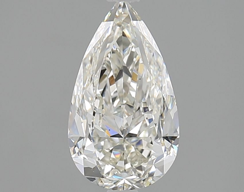 1.5 carat J-VS1 Natūralus Pear Deimantas (1)