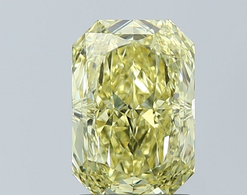 2.02 carat Fancy Yellow-VVS2 Natūralus Radiant Deimantas (1)