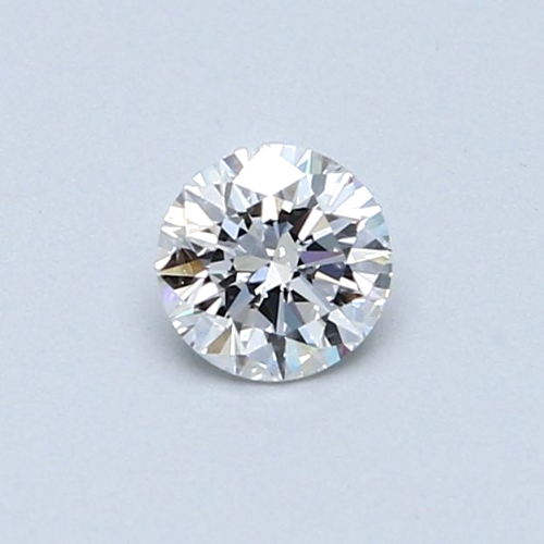 0.37 carat D-VS2 Very Good cut Natūralus Round Deimantas (1)