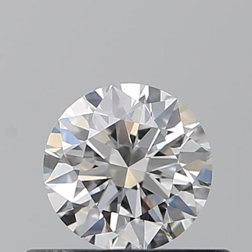 0.44 carat F-VVS2 Excellent cut Natūralus Round Deimantas (1)
