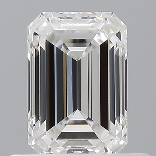 0.7 carat F-VVS2 Natūralus Emerald Deimantas (1)