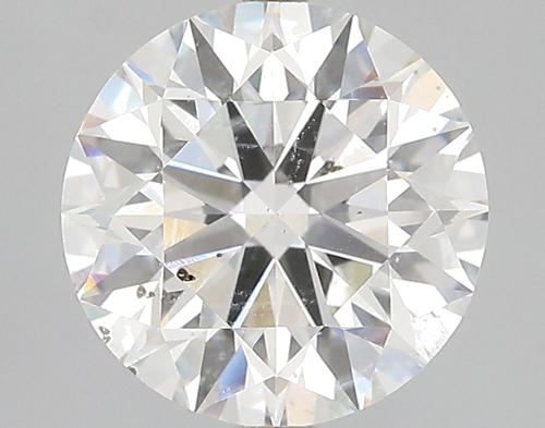 3.03 carat I-SI2 Excellent cut Natūralus Round Deimantas (1)