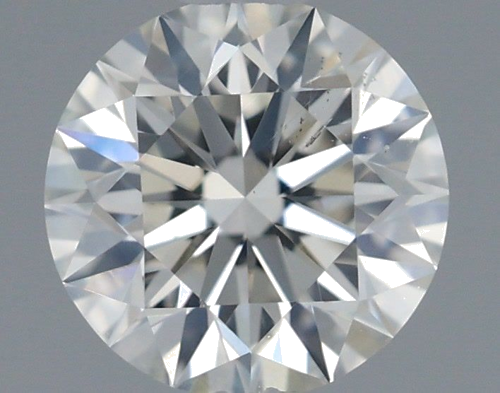 0.42 carat G-SI1 Excellent cut Natūralus Round Deimantas (1)