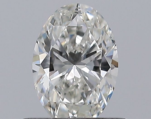 0.51 carat G-SI1 Natūralus Oval Deimantas (1)