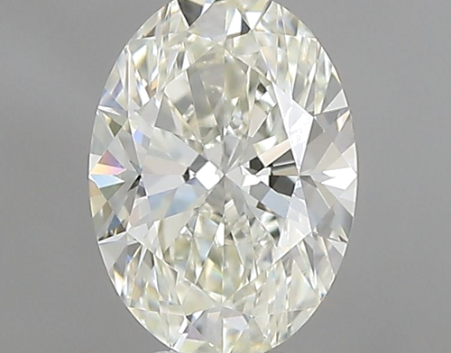0.51 carat K-VVS2 Natūralus Oval Deimantas (1)