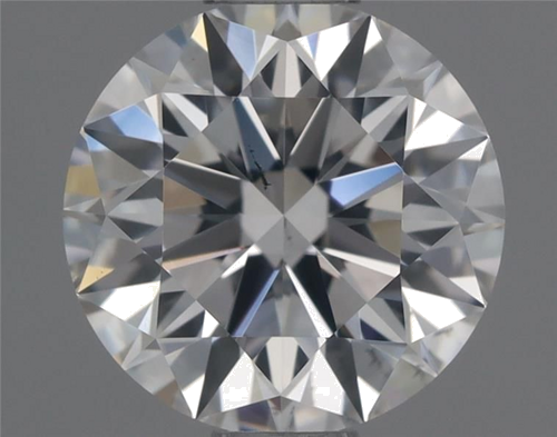 0.71 carat E-SI1 Excellent cut Natūralus Round Deimantas (1)