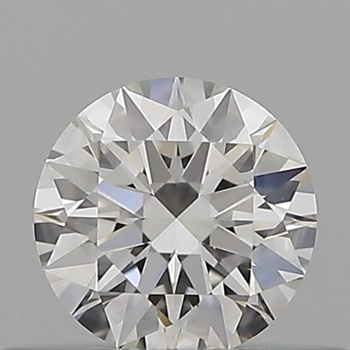 0.37 carat F-VVS1 Excellent cut Natūralus Round Deimantas (1)