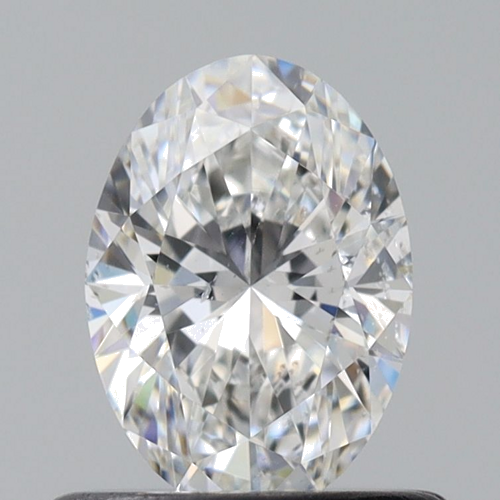 0.54 carat F-SI2 Natūralus Oval Deimantas (1)