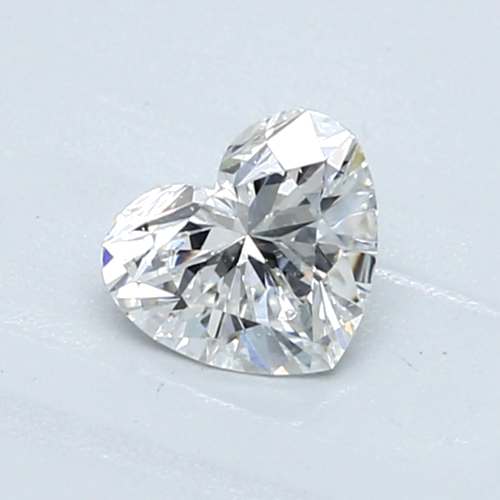0.73 carat D-VS2 Natūralus Heart Deimantas (1)