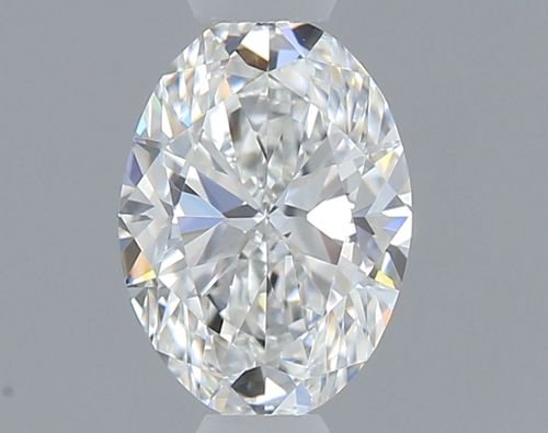 0.44 carat F-VVS1 Natūralus Oval Deimantas (1)