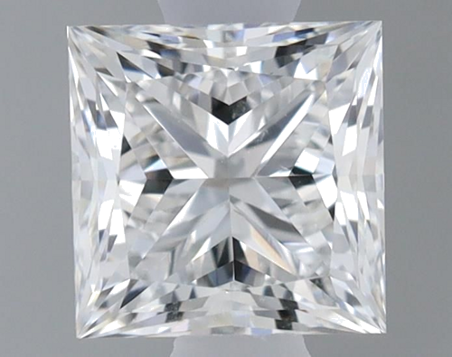 0.55 carat E-SI1 Natūralus Princess Deimantas (1)