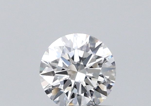 0.24 carat D-VVS1 Excellent cut Natūralus Round Deimantas (1)