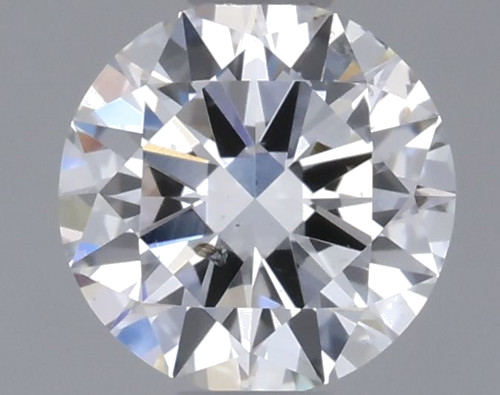 0.47 carat F-SI2 Excellent cut Natūralus Round Deimantas (1)