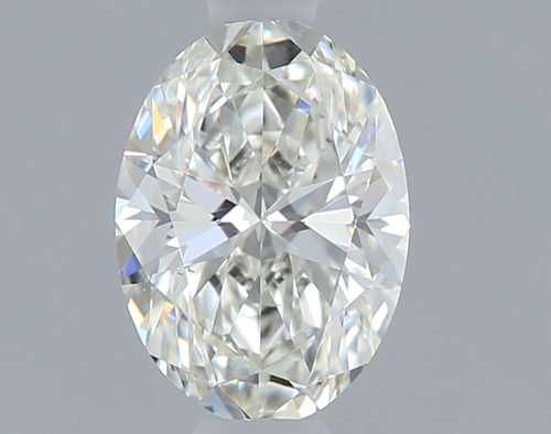 0.5 carat I-VS2 Natūralus Oval Deimantas (1)