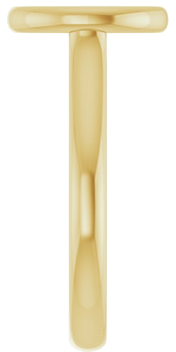 14K Yellow  9x7 mm Oval Solitaire Engagement Ring Mounting (4)