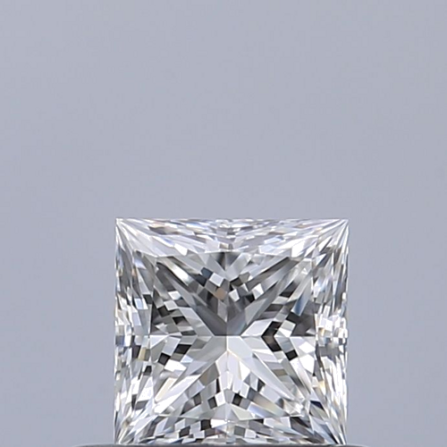 0.42 carat E-VVS1 Natūralus Princess Deimantas (1)
