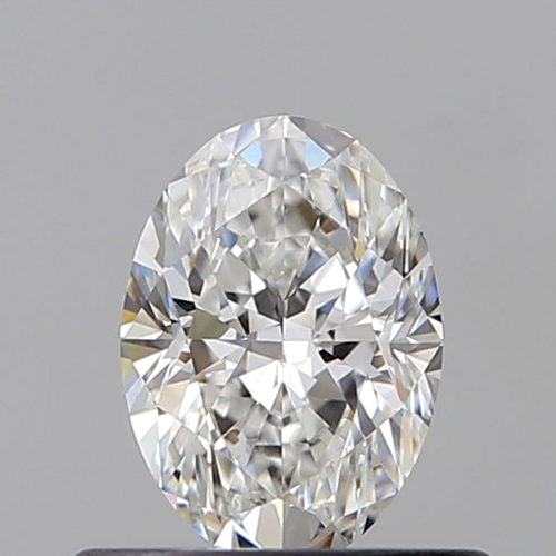 0.5 carat F-VS2 Natūralus Oval Deimantas (1)