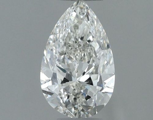 0.5 carat J-VS1 Natūralus Pear Deimantas (1)