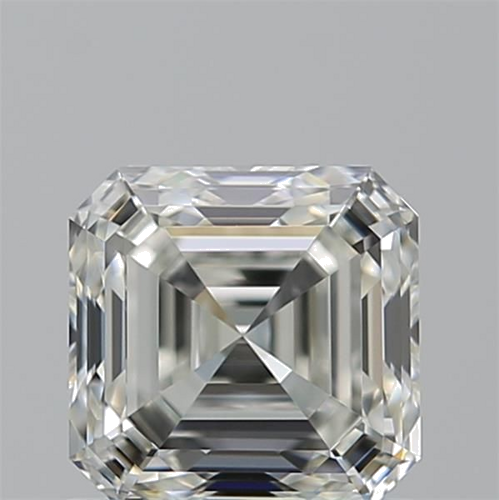 1.01 carat H-VVS2 Natūralus Asscher Deimantas (1)