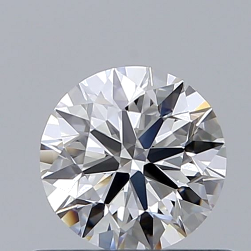 0.53 carat F-VVS2 Excellent cut Natūralus Round Deimantas (1)