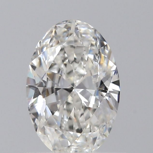 0.5 carat G-VS2 Natūralus Oval Deimantas (1)