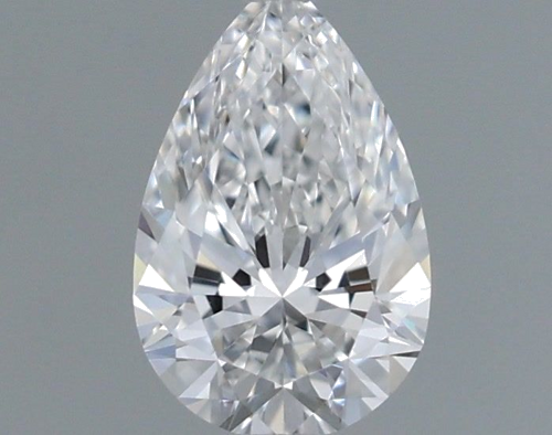 0.4 carat D-VVS1 Natūralus Pear Deimantas (1)