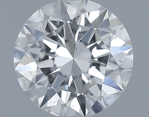0.4 carat F-SI1 Excellent cut Natūralus Round Deimantas (1)