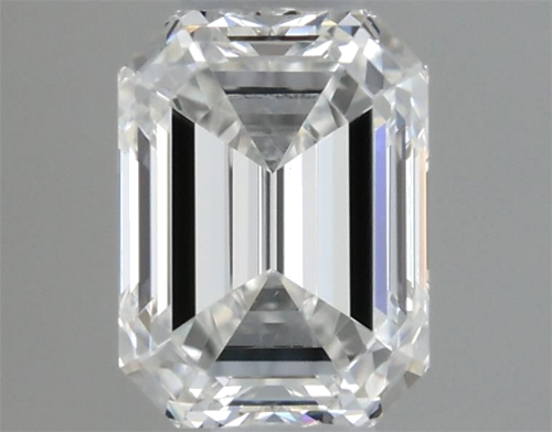 0.41 carat F-VVS2 Natūralus Emerald Deimantas (1)
