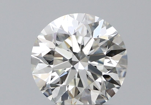 0.51 carat H-VVS2 Excellent cut Natūralus Round Deimantas (1)