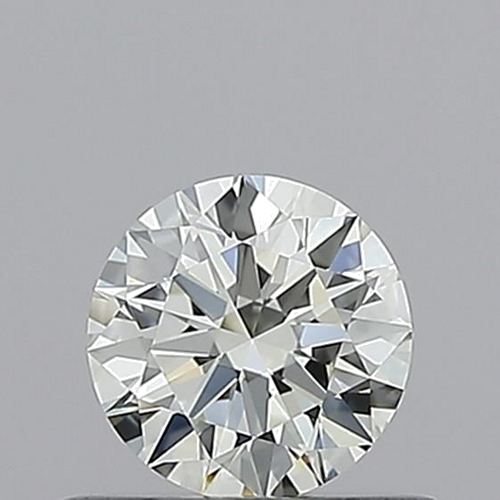 0.41 carat K-IF Excellent cut Natūralus Round Deimantas (1)
